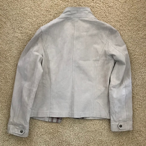 Charter Club leather jacket - Picture 2 of 5